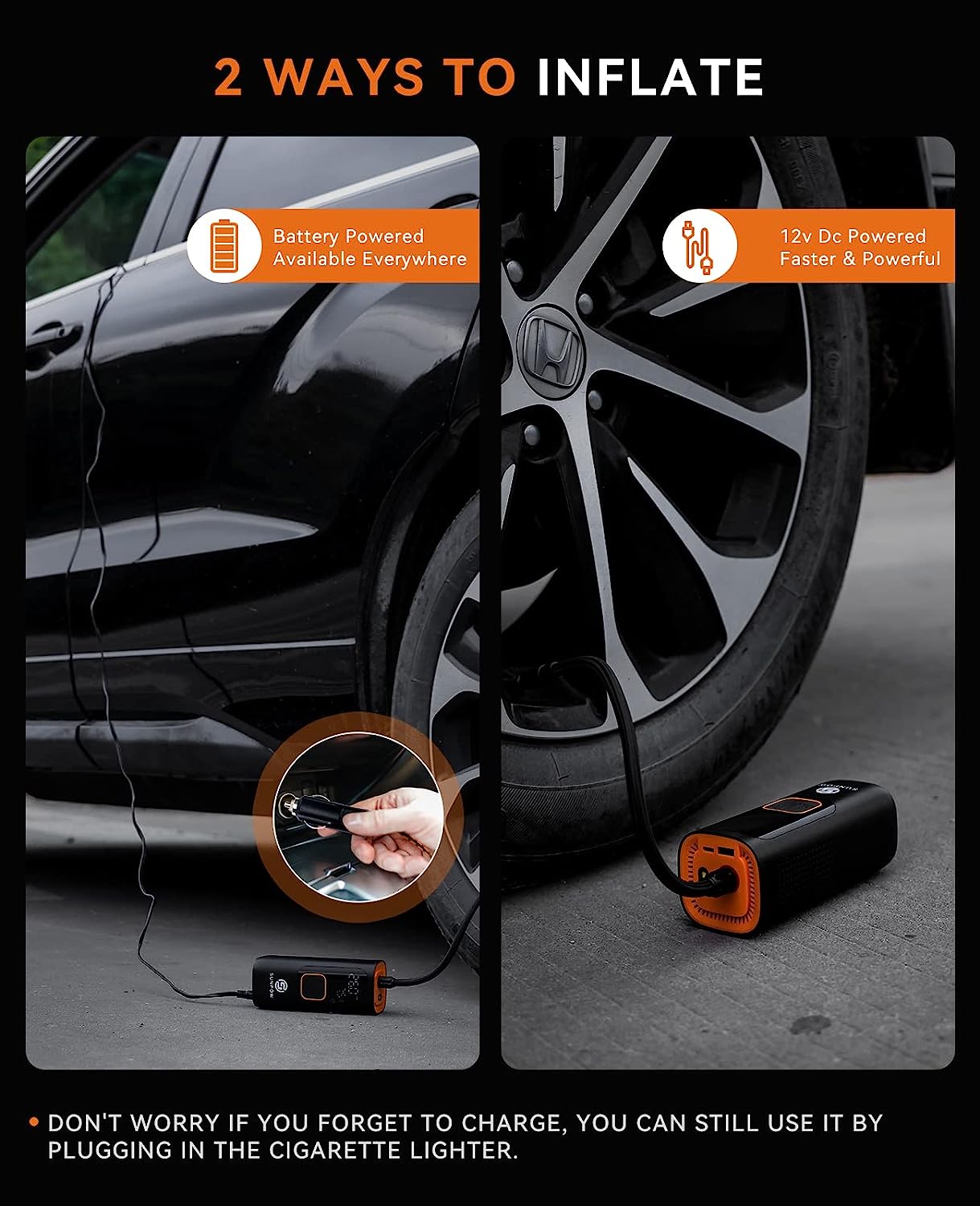 Alpha Yard™ 2024 AirCharge Pro 40X: The Ultimate Cordless Tire Inflator