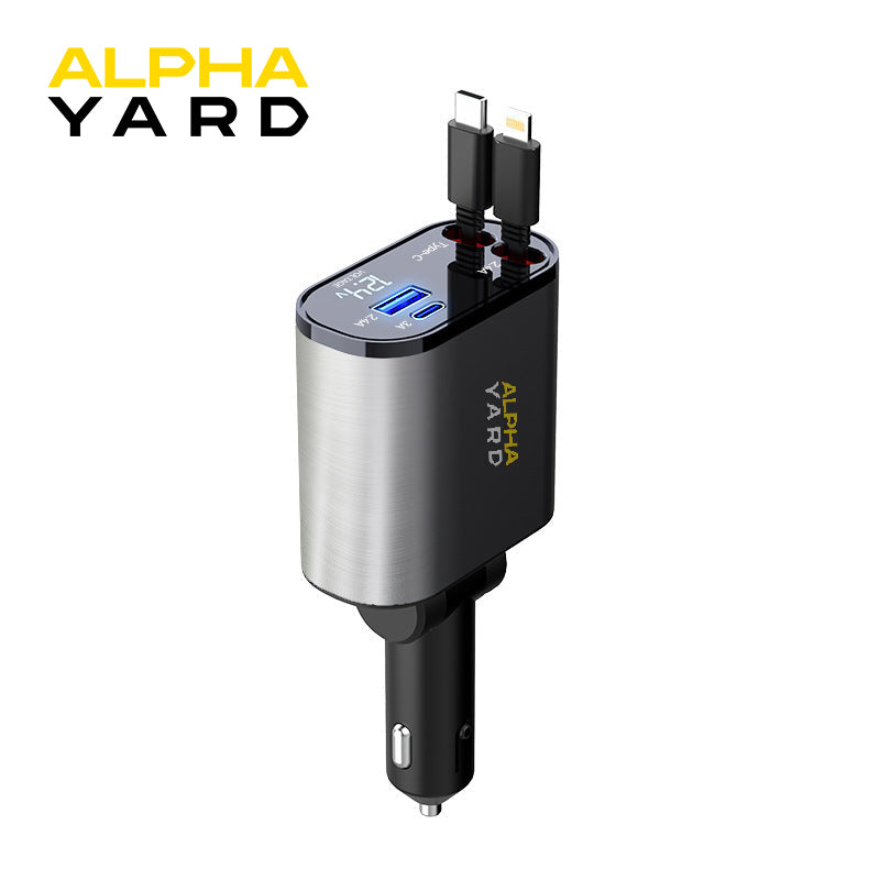 Alpha Yard™ 4-in-1 Car Charger